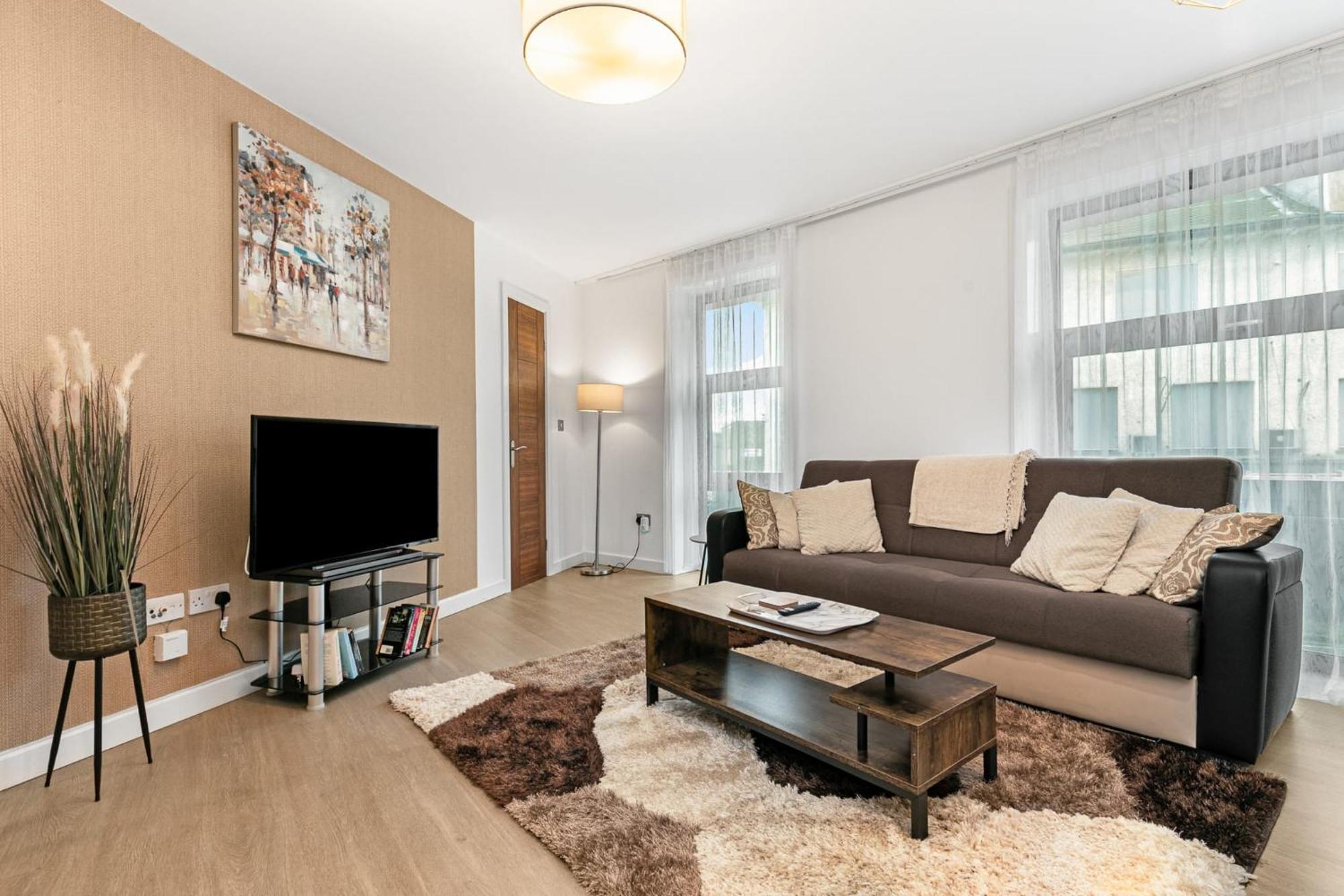 Modern 1 Bedroom Apartment In Woking Town Centre Esterno foto